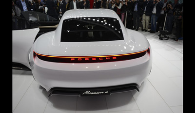 Porsche Mission E - EV - Electric Concept Car 2015 4